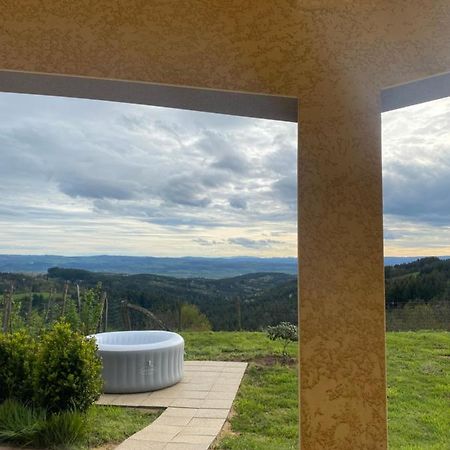 Vue Panoramique & Jacuzzi Prive Saint-Hilaire (Haute-Loire) Exterior foto