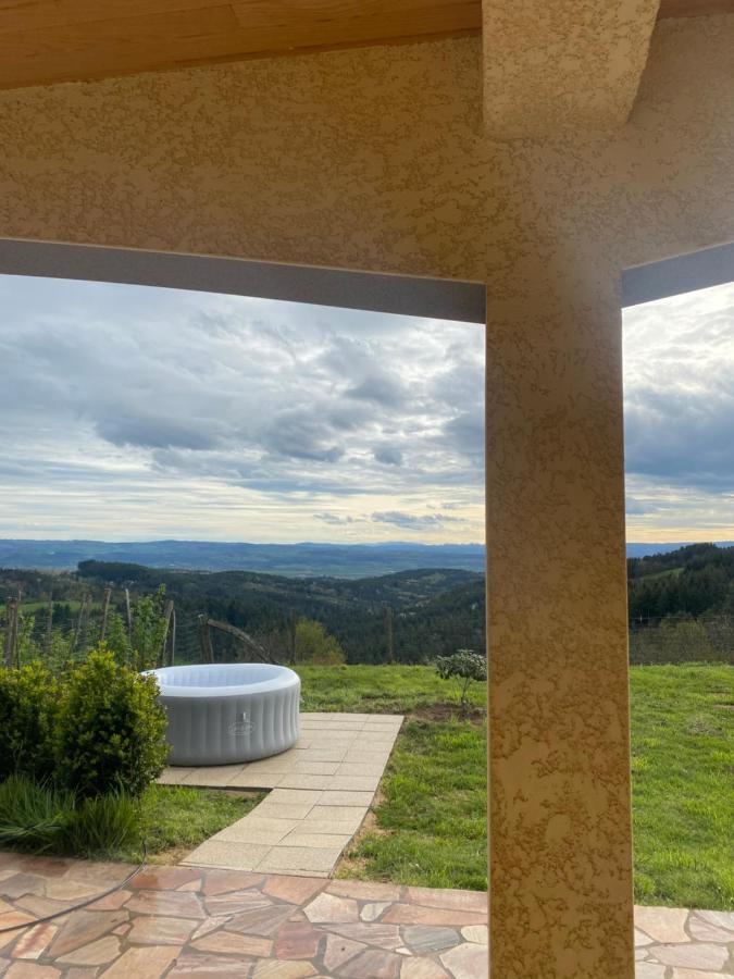 Vue Panoramique & Jacuzzi Prive Saint-Hilaire (Haute-Loire) Exterior foto